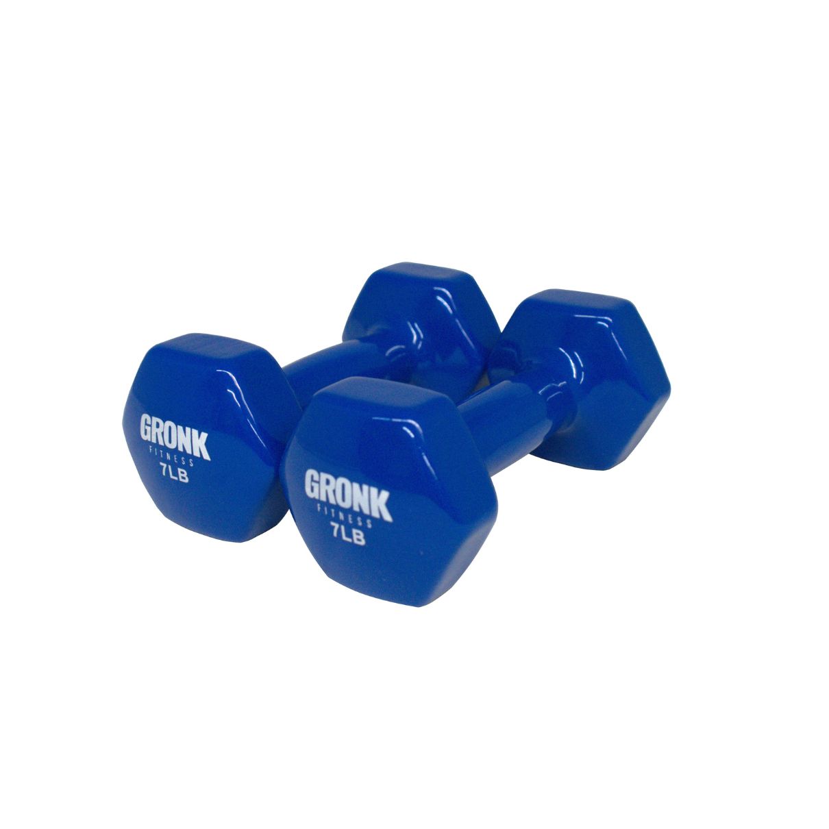 Gronk Fitness Vinyl Hex Dumbbells