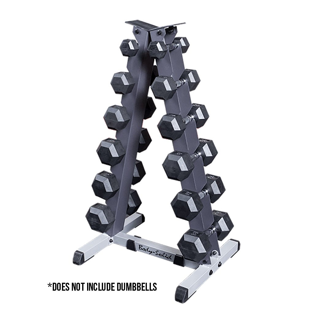 Body Solid GDR44 Vertical Dumbbell Rack - Discontinued Body Solid Dumbell racks, power block stand, plate and bar storage, kettlebell racks, ball racks 154eb779-605c-ed11-834a-0af6a9949c45_GDR44_.
