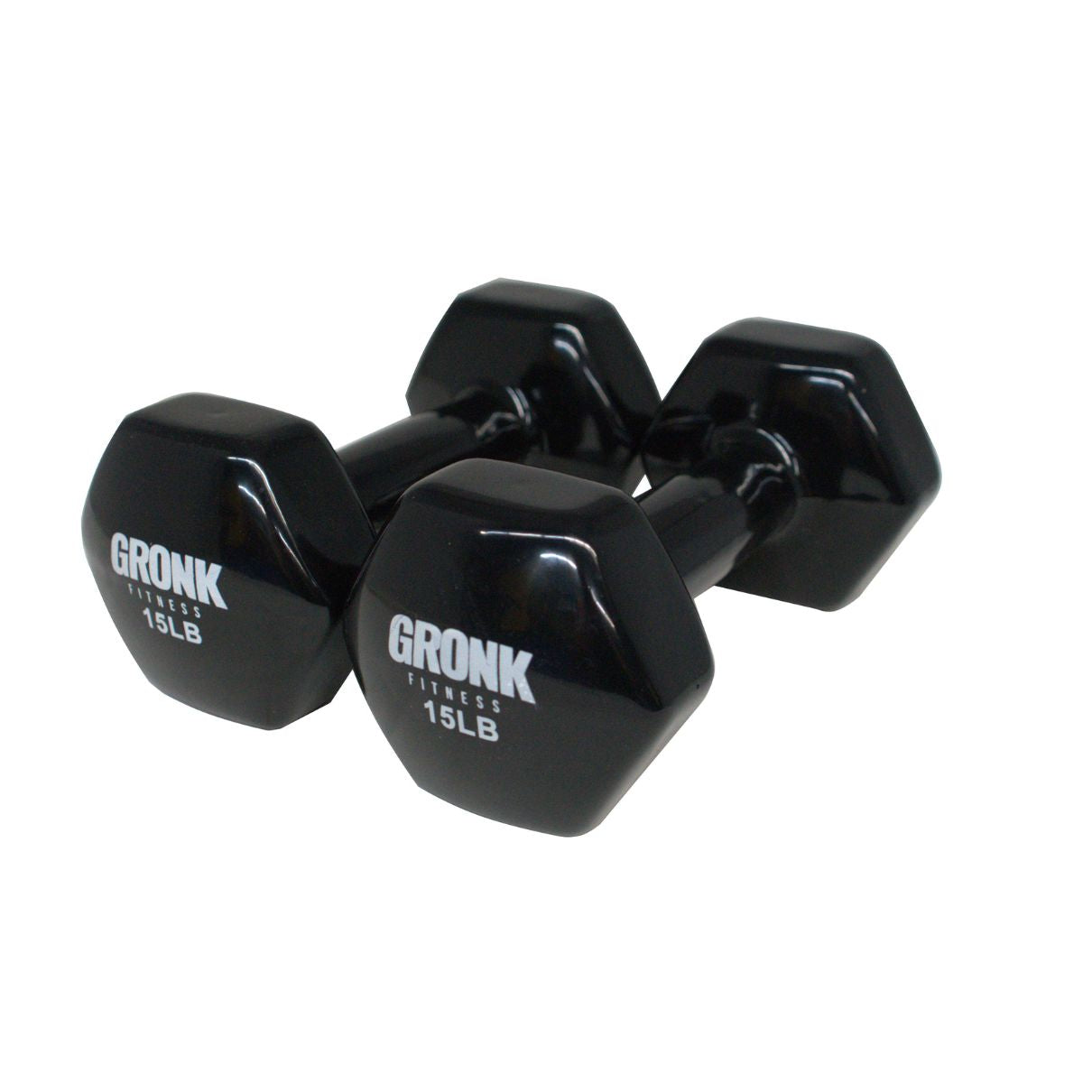 Gronk Fitness Vinyl Hex Dumbbells