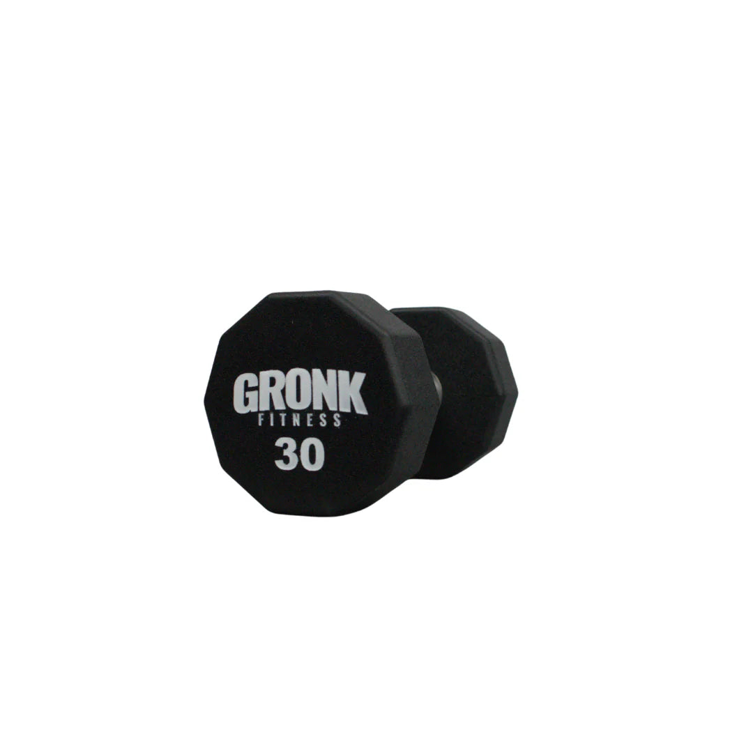 Gronk 10 Sided Urethane Dumbbell 30 lb Gronk Fitness Products Variant(s) - LBWeight 30_bb317cf2-54f8-43d6-b8c2-be9fc399b6f8