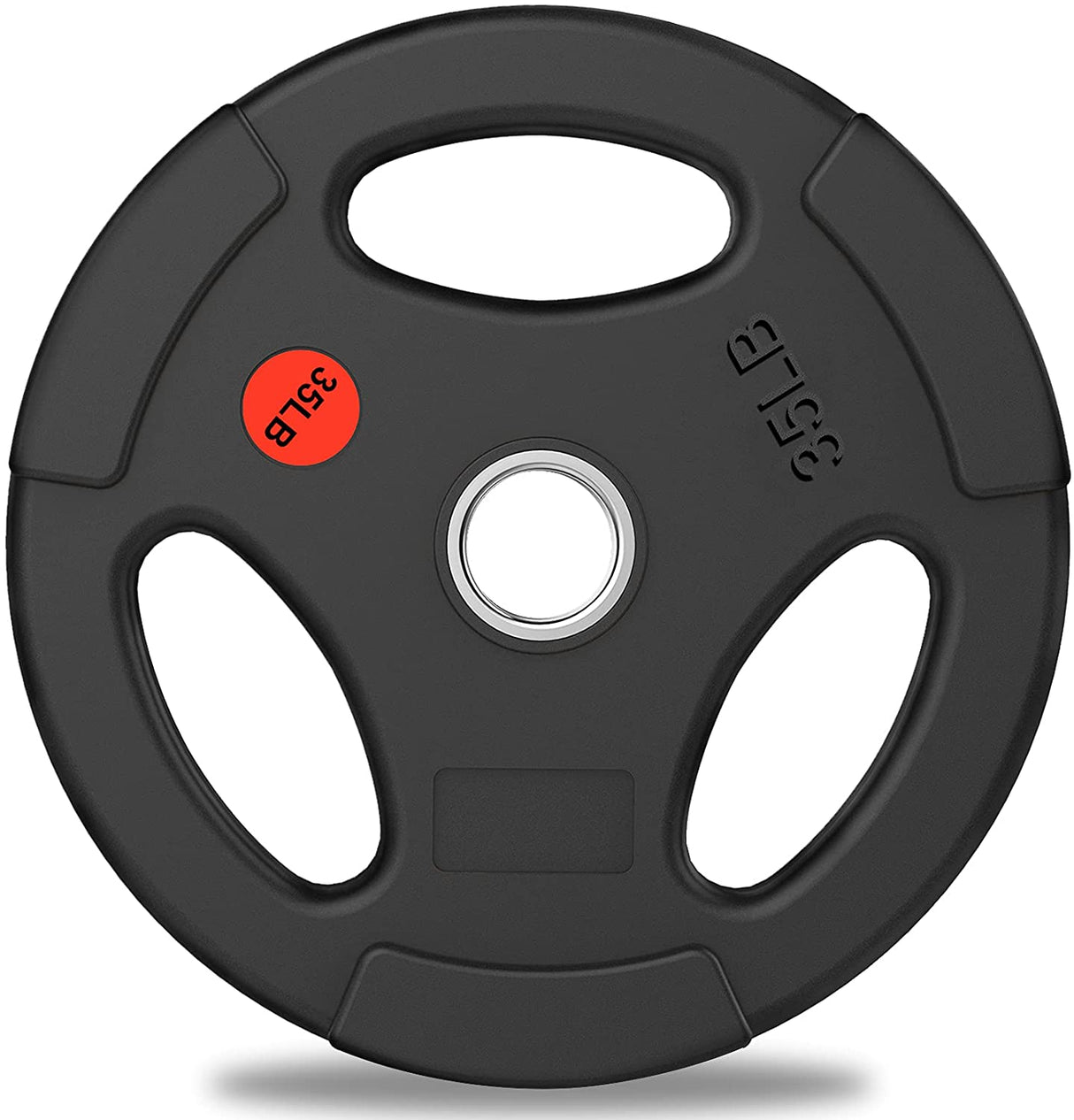 Premium Olympic Plates - Rubber Grip - Final Stock G&G Fitness Equipment Variant(s) - LBWeight 35_lb_plate_2048x2048_ed20e5dd-8e0b-41aa-b0b7-34d3b1cf8514