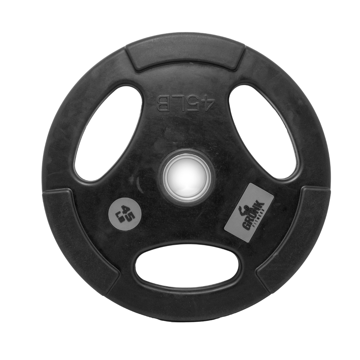 Gronk Rubber Multi-Grip Olympic Plates Gronk Fitness Products Variant(s) - LBWeight 45lbGronkFitnessWeightPlate_1_1800x1800_e58e19b1-52c8-4bce-a15e-9d44734db011