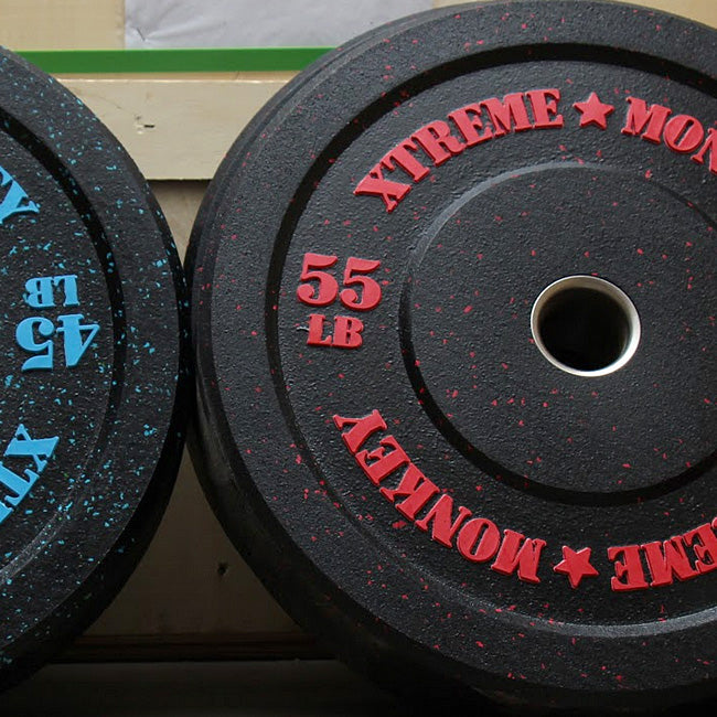 XM Fitness Crumb Rubber Bumper Plates XM Fitness Variant(s) - LBWeight 55-2-crumb_5d589dad-d687-4a49-8ce1-43c86b8e572b