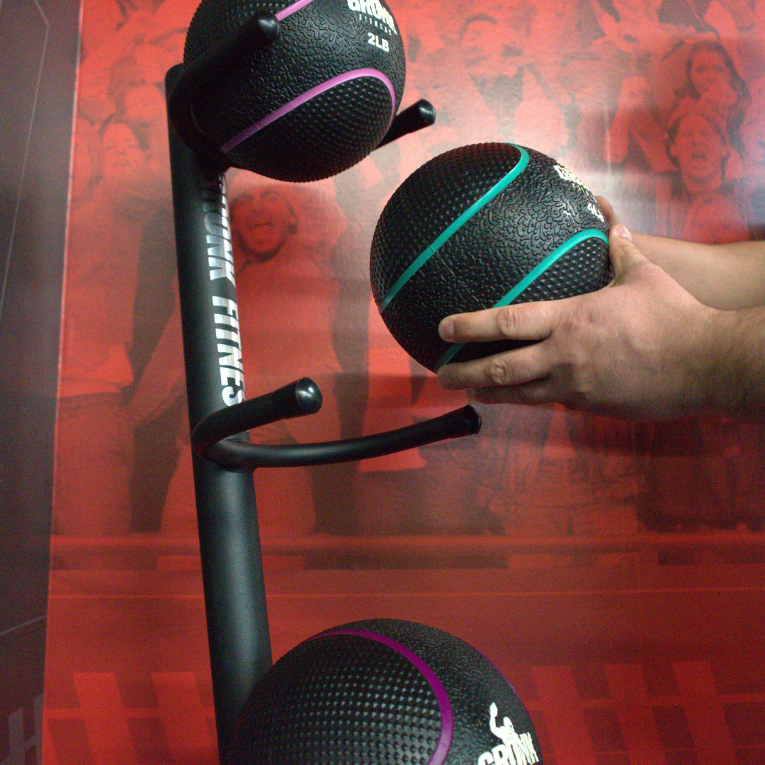 Gronk Fitness Medicine Ball Rack (Fits 5 Balls)