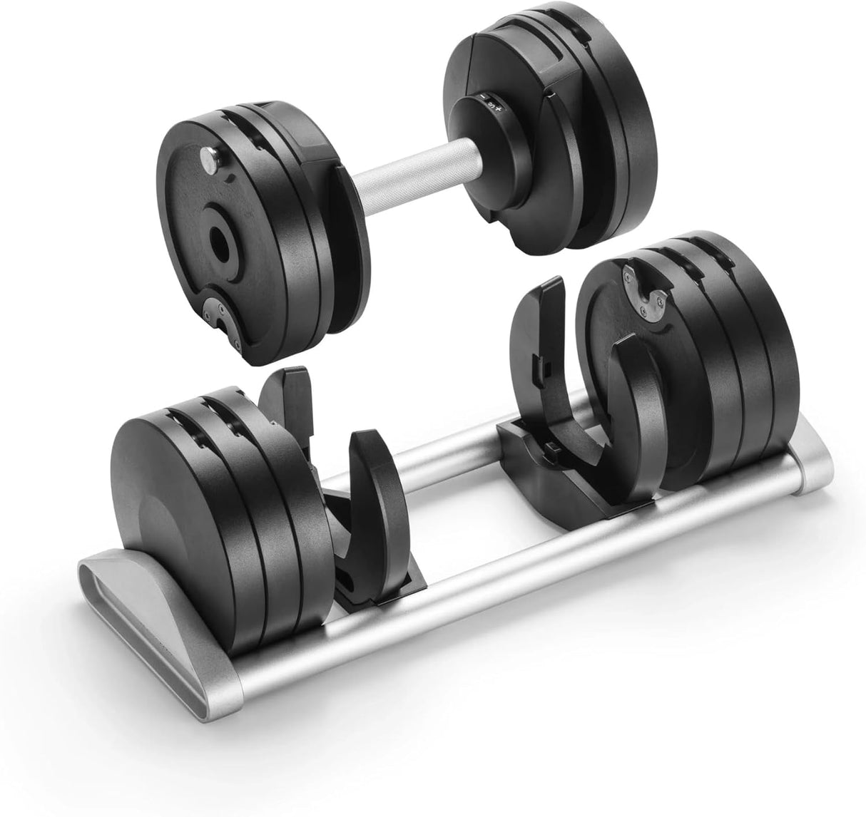 SMRTFT Nuobell Adjustable Dumbbell 100 lb Black SMRTFT Dumbbells 61cRVLoysfL._AC_SL1500