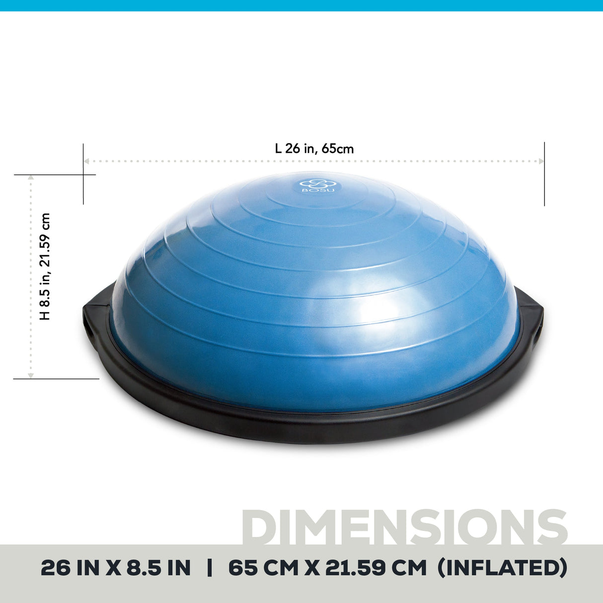 Bosu Home Balance Trainer, Blue XP 65cm