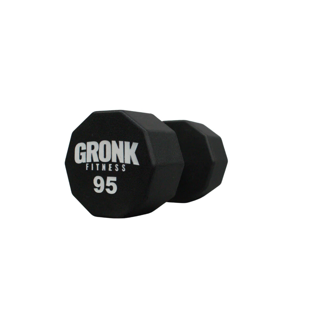 Gronk 10 Sided Urethane Dumbbell 95 lb Gronk Fitness Products Variant(s) - LBWeight 95_9d3a4760-b3b8-4168-8af7-66ae73207cd1