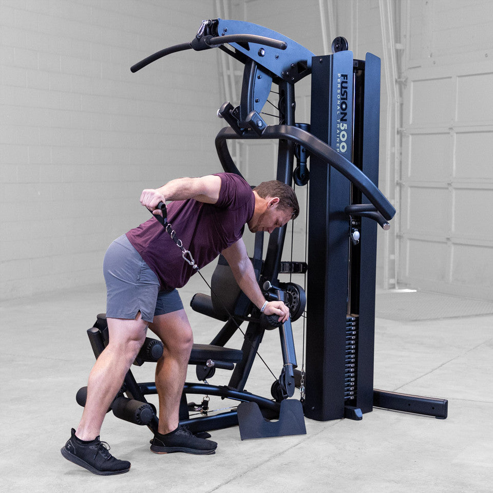 Body Solid - Fusion F500B Gym Body Solid Home Gym, Large; additional functionality. More than 5 functions. Subject to interpretation F500B_0O2A9974-1028__14544