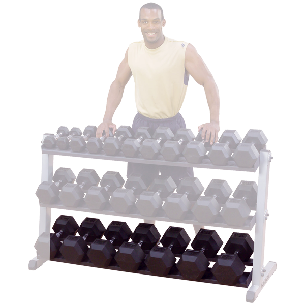 Optional 3rd tier Dumbbell Shelf for Rack (GDR60) - Discontinued