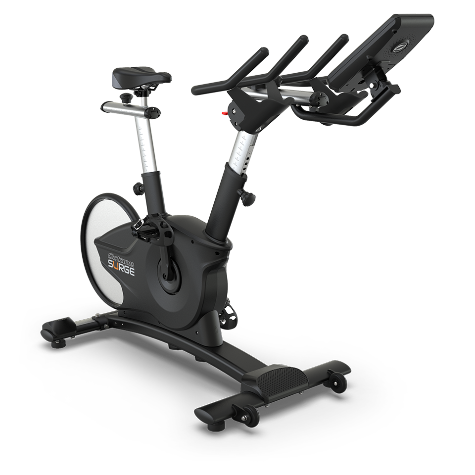 Octane Surge Commercial Spin Bike Octane Bike; Group Cycling Octane-Surge-Front-Right-_-Octane-Fitness
