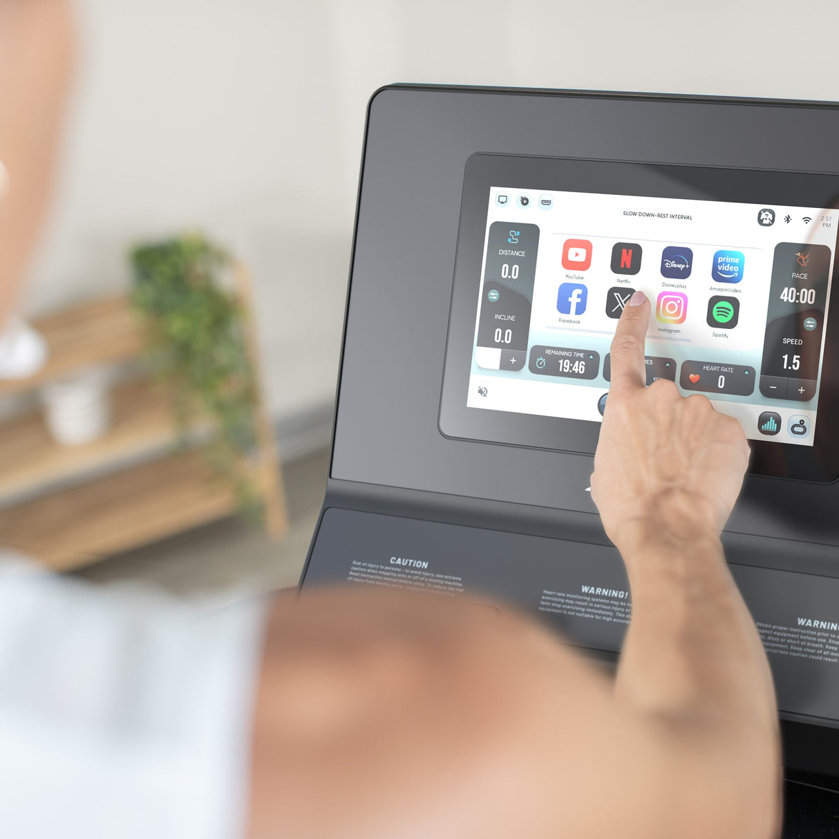 True Performance 1000 Treadmill G&G Fitness Equipment TPS1000-35-T16-user-view