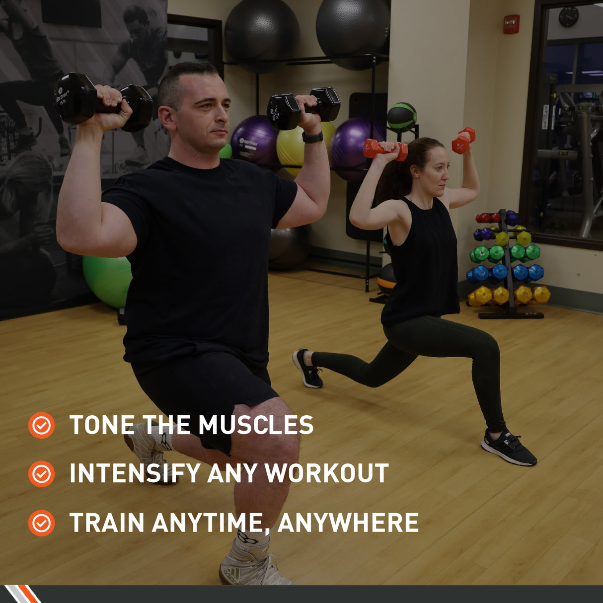 Elivate Body Sport Vinyl Dumbbells Elivate Variant(s) - LBWeight W-BDSVDB-5_a1a80a3d-7106-464f-90e1-2a52a9ac9f7a
