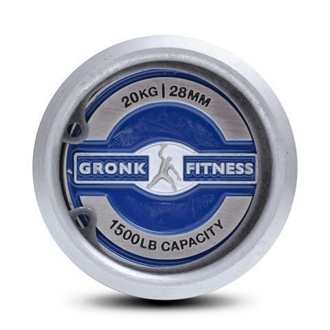 GRONK FITNESS OLYMPIC BAR 1500LB,28MM,4 BEARING - Final Stock Gronk Fitness Products Lifting bars, weight bars, dumbbell handles a6b21832-5b5c-ed11-834a-0af6a9949c45_80110_.