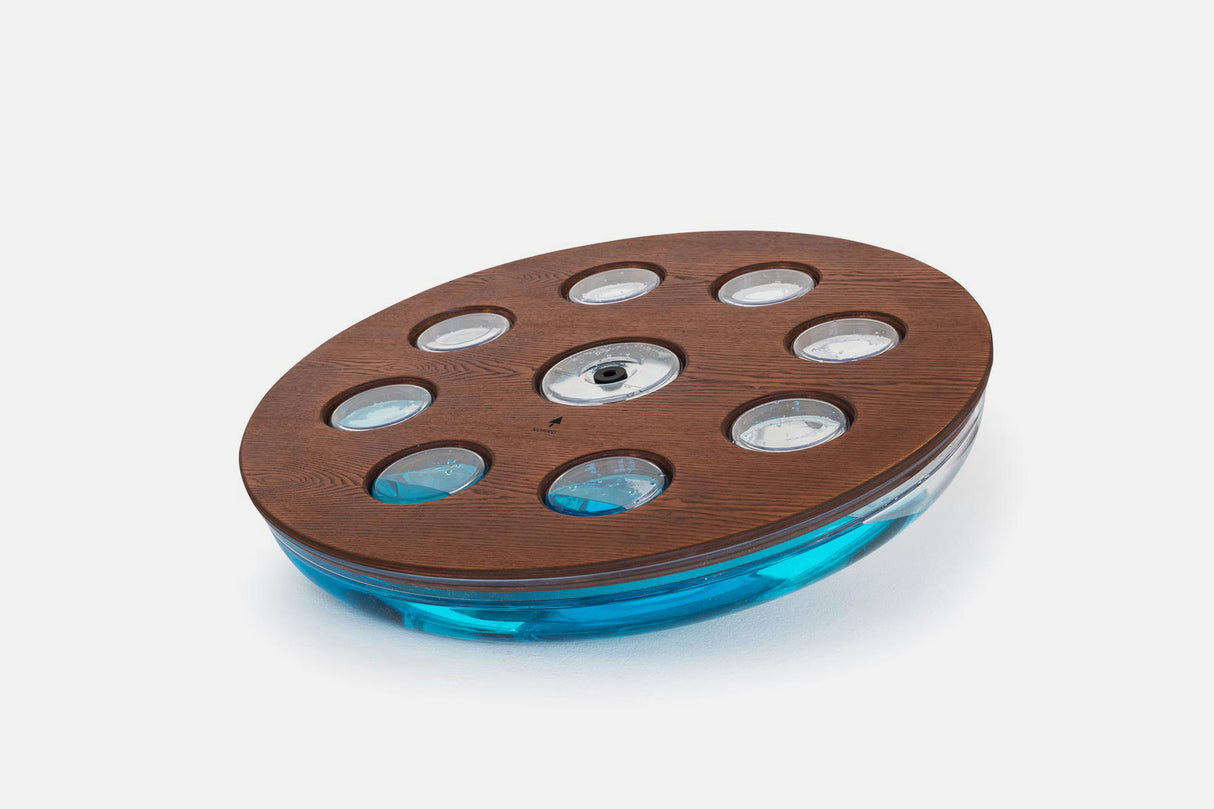 Nohrd - EAU-ME Balance Board Club NOHrD Aerobics; aerobic step, HR straps emb-club-grey
