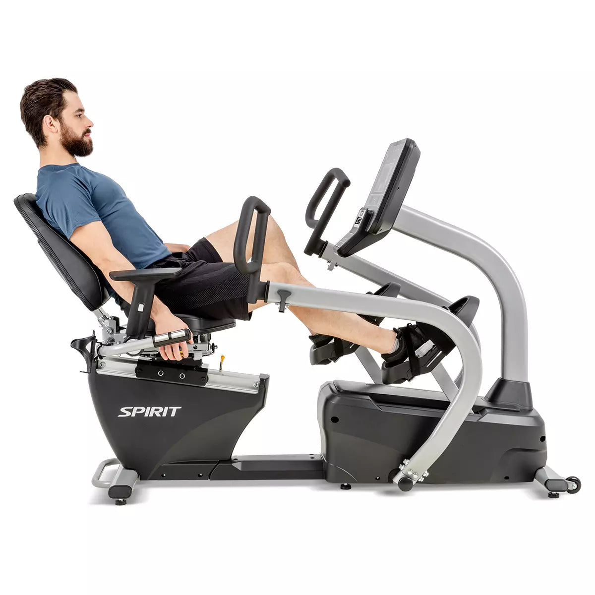 Spirit Fitness CRS800S Recumbent Stepper w/ Swivel Seat - Discontinued