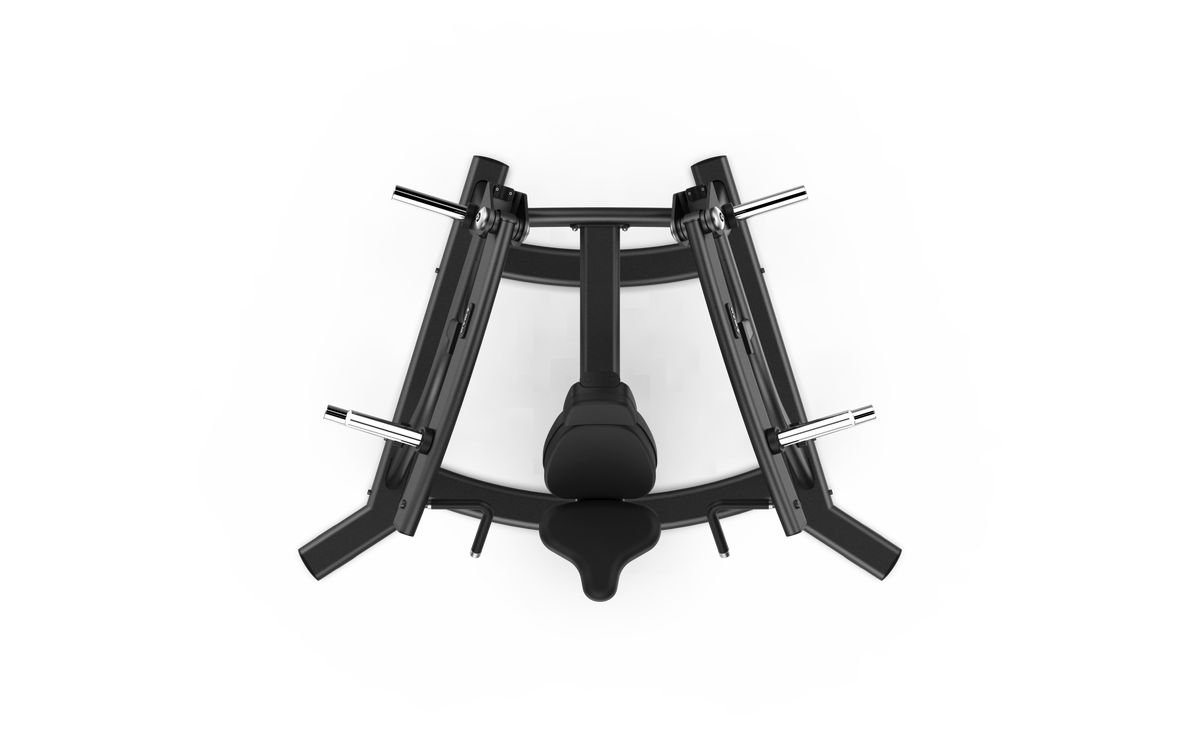 Shua G6905 Iso-Lateral Shoulder Press plate loaded machine, studio render 4 of 4