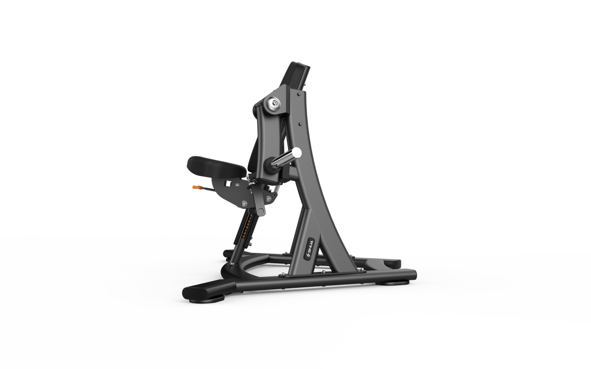 Shua G6906 Iso-Lateral Biceps Curl plate loaded machine, studio render 4 of 4