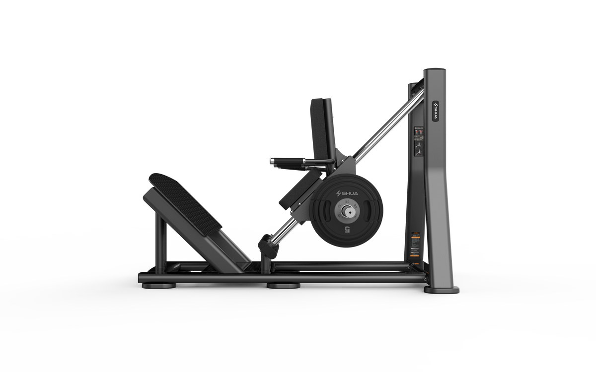 Shua G6914 Linear Hack Press plate loaded machine, studio render 2 of 3