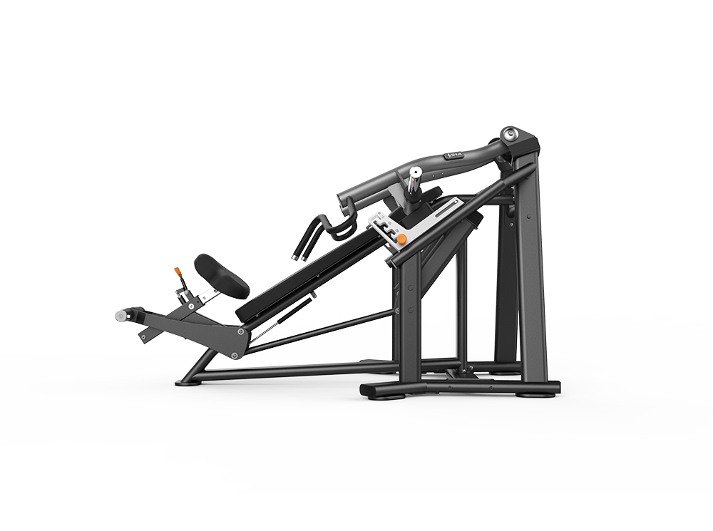 Shua G6917 Iso Incline Bench Press plate loaded machine, studio render 3 of 4