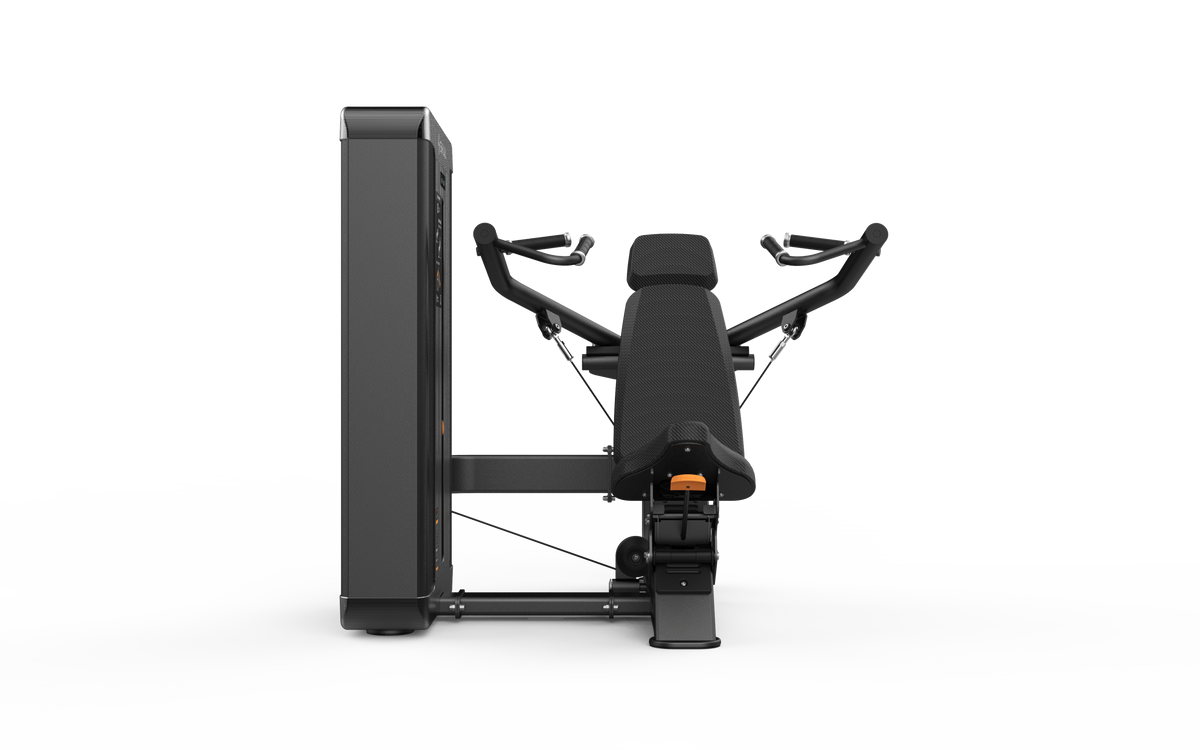 Shua G8802 Shoulder Press selectorized machine, studio render 2 of 4
