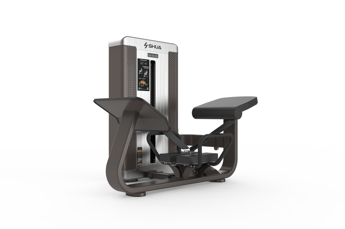 Shua G8809 Hip Thrust selectorized machine, studio render 5 of 5