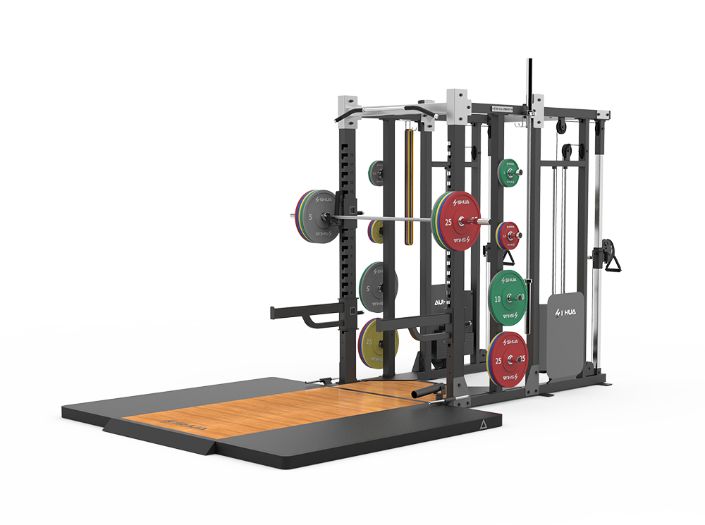 Shua G8903 Power Rack, studio render 1 of 2