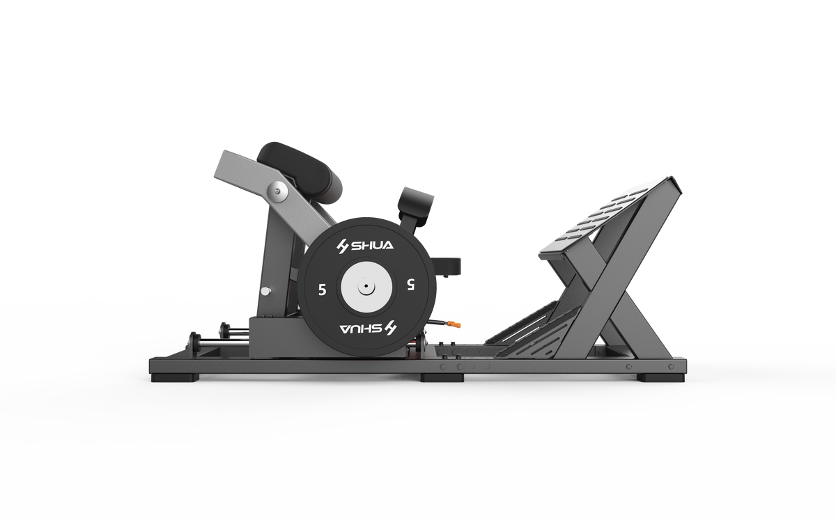 Shua G8928 Glute Trainer plate loaded machine, studio render 4 of 5