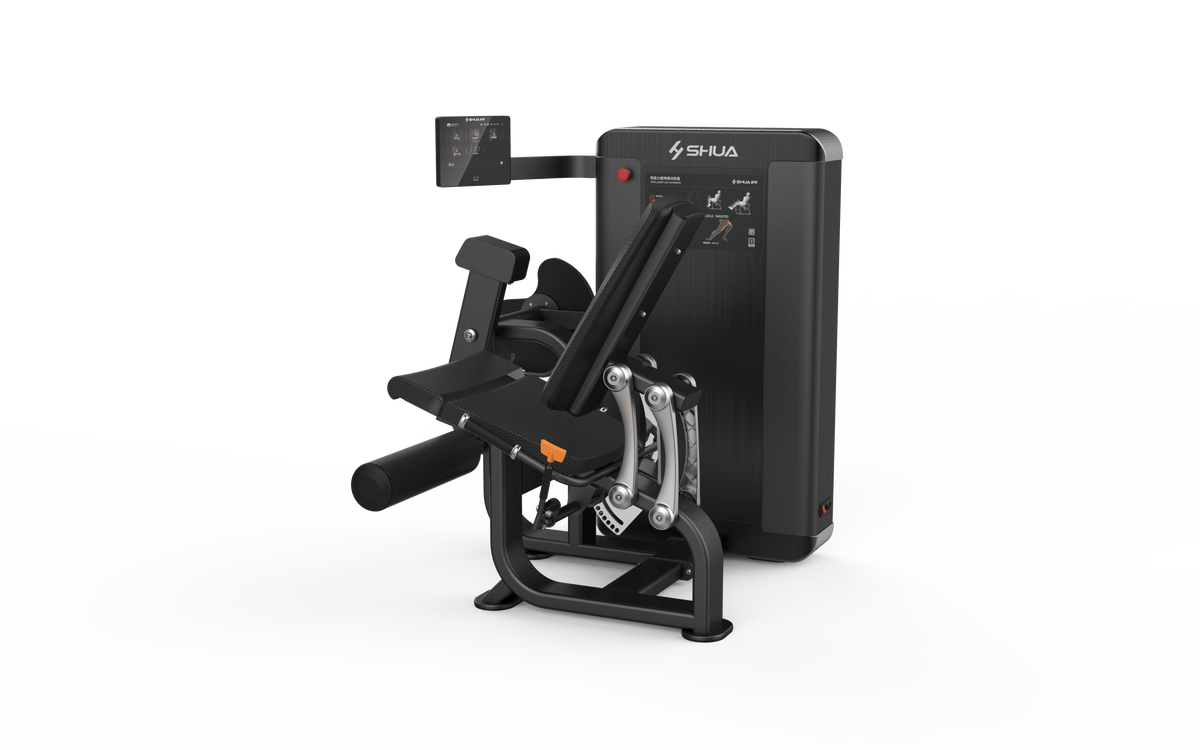 Shua G9806 Smart Leg Extension selectorized machine, studio render 4 of 4