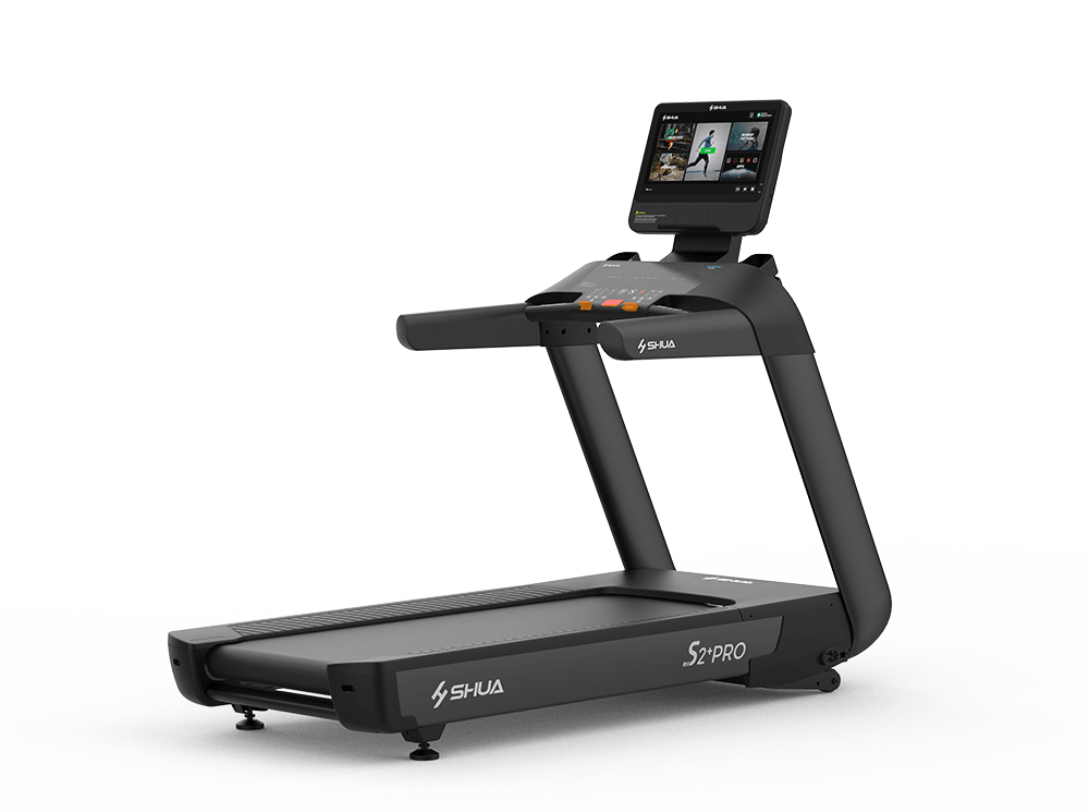 Shua T9100 Treadmill, 22in Touch, studio render 3 of 4