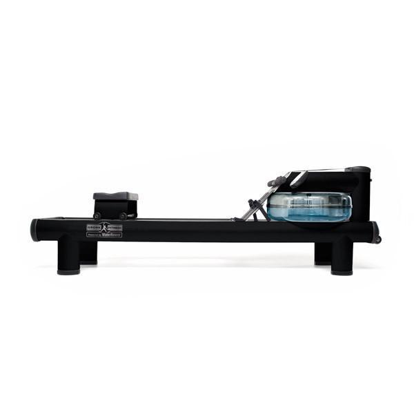 WaterRower Metallic M1 HiRise Rowing Machine Black WaterRower Variant(s) - Colors waterrower_gronk-m1-with-hirise-1_view-2_54440ac4-4cf2-403b-9ca8-046d067485dc