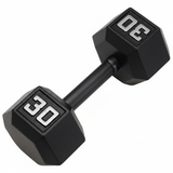 Gronk Cast Hex Dumbbell - Black 30 lb G&G Fitness Equipment Variant(s) - LBWeight 30_ccaea01d-a6ba-4373-8f2b-96e789b572cf