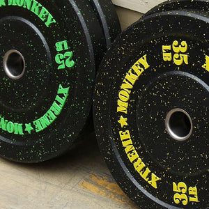 XM Fitness Crumb Rubber Bumper Plates