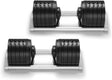SMRTFT Nuobell Adjustable Dumbbell 100 lb Black SMRTFT Dumbbells 61Itd2Jz0OL._AC_SL1500