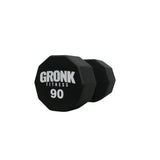 Gronk 10 Sided Urethane Dumbbell 90 lb Gronk Fitness Products Variant(s) - LBWeight 90_06d06f09-e39d-4ee4-8d7a-d94ec456bc10