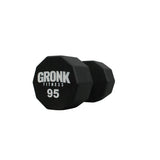 Gronk 10 Sided Urethane Dumbbell 95 lb Gronk Fitness Products Variant(s) - LBWeight 95_9d3a4760-b3b8-4168-8af7-66ae73207cd1