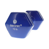 Elivate Body Sport Vinyl Dumbbells Elivate Variant(s) - LBWeight BDSVDB10_0be1a913-e87a-4801-ada6-3df25b8fffb8
