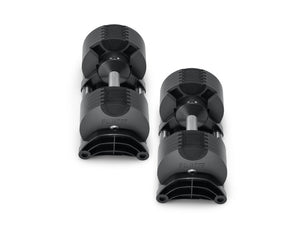 NÜOBELL 50lb Adjustable Dumbbell Set