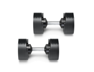 NÜOBELL 50lb Adjustable Dumbbell Set