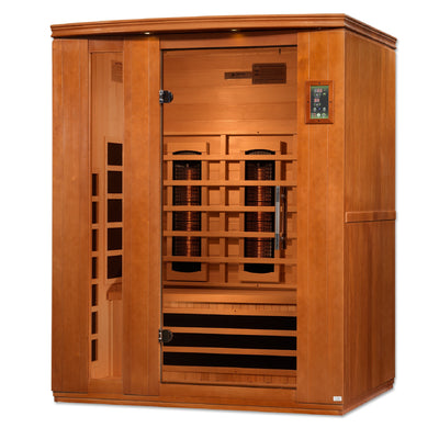 Dynamic Full Spectrum "Lugano" FAR Infrared Sauna  with Hemlock Wood