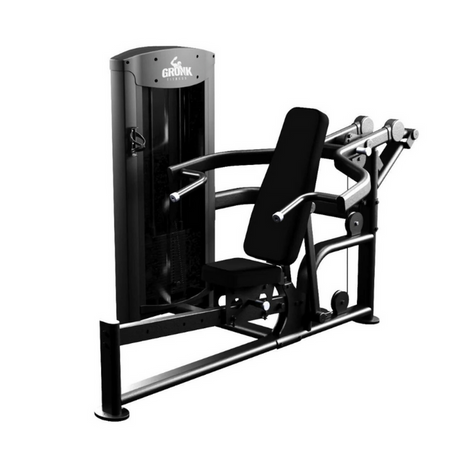 GRONK DUAL INCLINE CHEST & SHOULDER PRESS SELECTORIZED 95KG (220LBS) - Discontinued Gronk Fitness Products Selectorized, single stack, assembly required ELEMENTFITNESS-COBALTDUALINCLINECHEST_SHOULDERPRESS_4_720x_6da3cd2d-8005-4112-b664-53a96f4da6a7