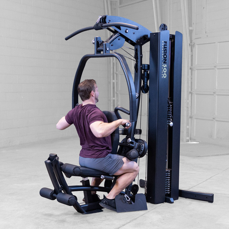 Body Solid - Fusion F500B Gym Body Solid Home Gym, Large; additional functionality. More than 5 functions. Subject to interpretation F500B_0O2A0050-1028__11211