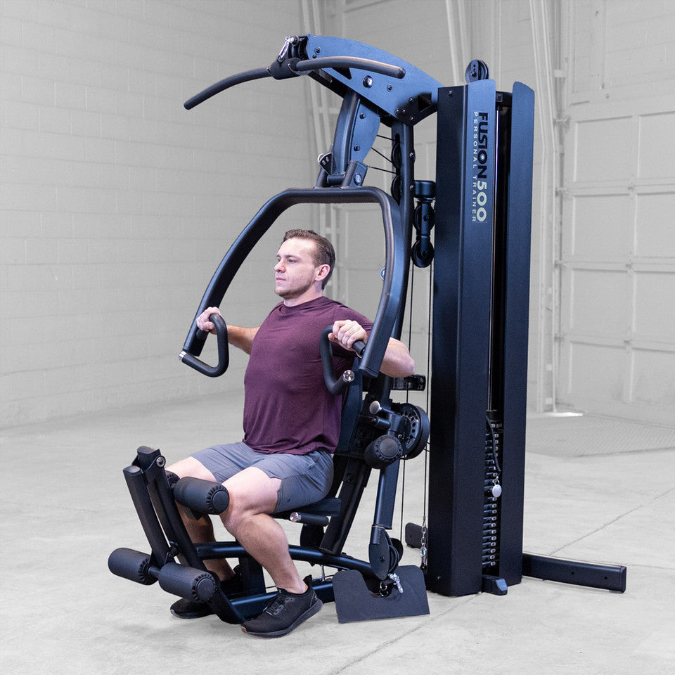 Body Solid - Fusion F500B Gym Body Solid Home Gym, Large; additional functionality. More than 5 functions. Subject to interpretation F500B_0O2A0079-1028__22291
