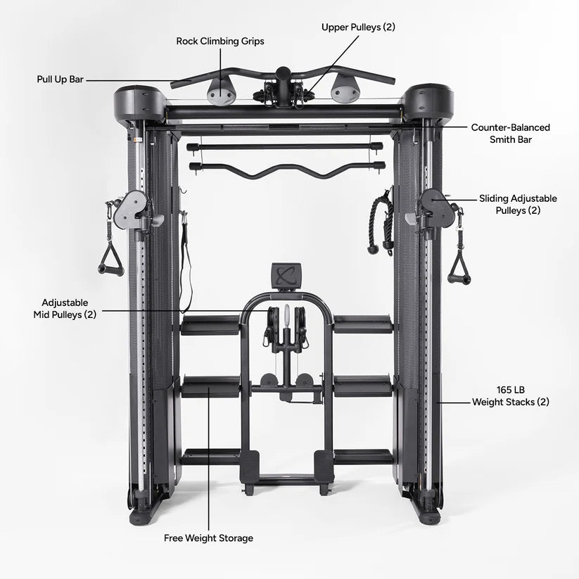 Inspire Series FT2 PRO Smith Functional Trainer Inspire Home Gym, labor intensive installation FT2-PRO_FEATURES_1200x1200_1_hkl6na_decec847-4240-4ead-be59-f1def67f0430