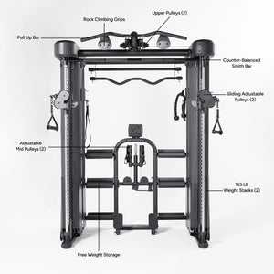 Inspire Series FT2 PRO Smith Functional Trainer