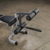 Body Solid GLDA1 Leg Developer Attachment Body Solid Bench add-ons; leg attachment, preacher curl GLDA1BodySolid4RollerLegDeveloperSampleAttachtoBenchwithPlate1_760x760_5ffa9043-081a-4ab1-9627-a4ac76757841