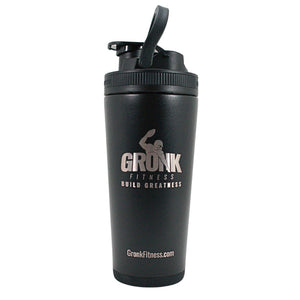 Ice Shaker, Gronk Fitness 20oz Black