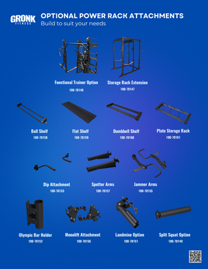 Gronk Fitness XPX Modular Power Rack - 35% OFF!