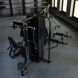 IRONAX X4S Four Station Multi-Gym Ironax Extreme Gyms EXM3000LPS, FSF3 IRONAXGYM10_26abb036-96e4-4038-bd54-8e95bbb2347f