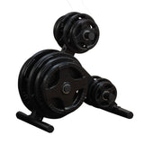 Body Solid OWT24 2" Olympic Plate Tree Body Solid Dumbell racks, power block stand, plate and bar storage, kettlebell racks, ball racks OWT24_Weights_1028px__05870.1735240955