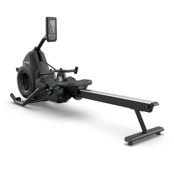 True - Ro Rowing Machine - Matte Black TRUE Rowers, Cross-Row RO-0A-35-left-rear-3_4_960-600x600